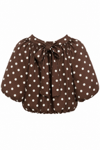 Blusa Balloon a Pois