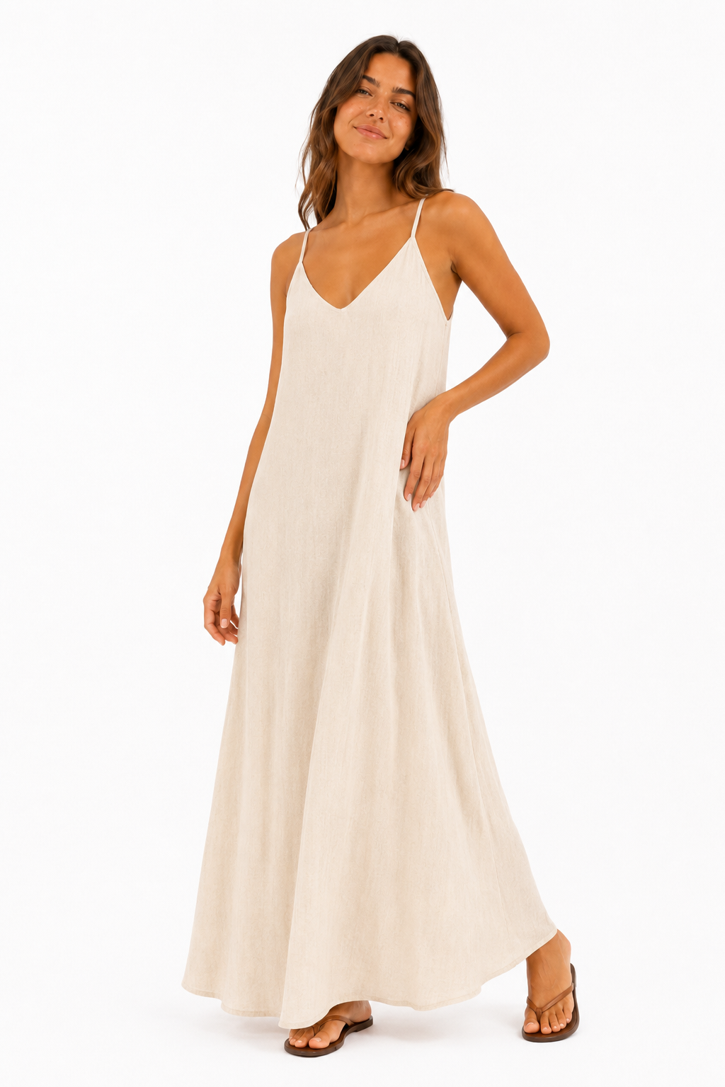 Abito Maxi in Lino