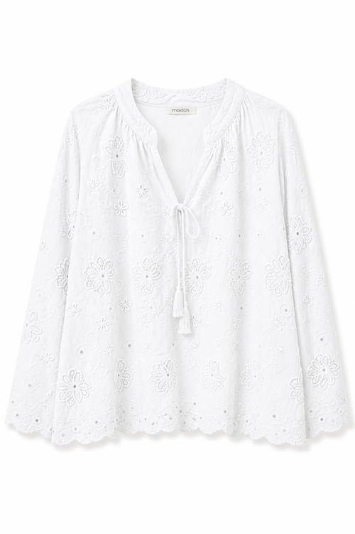 Blusa in Sangallo