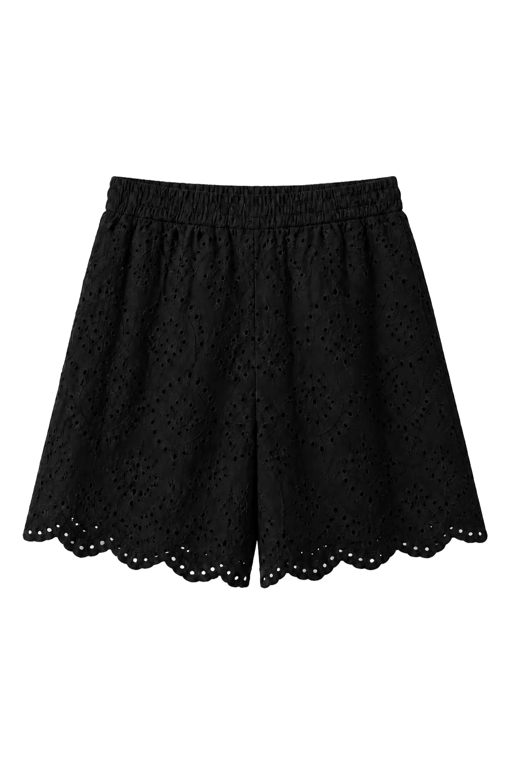 Pantaloncini in Cotone Sangallo