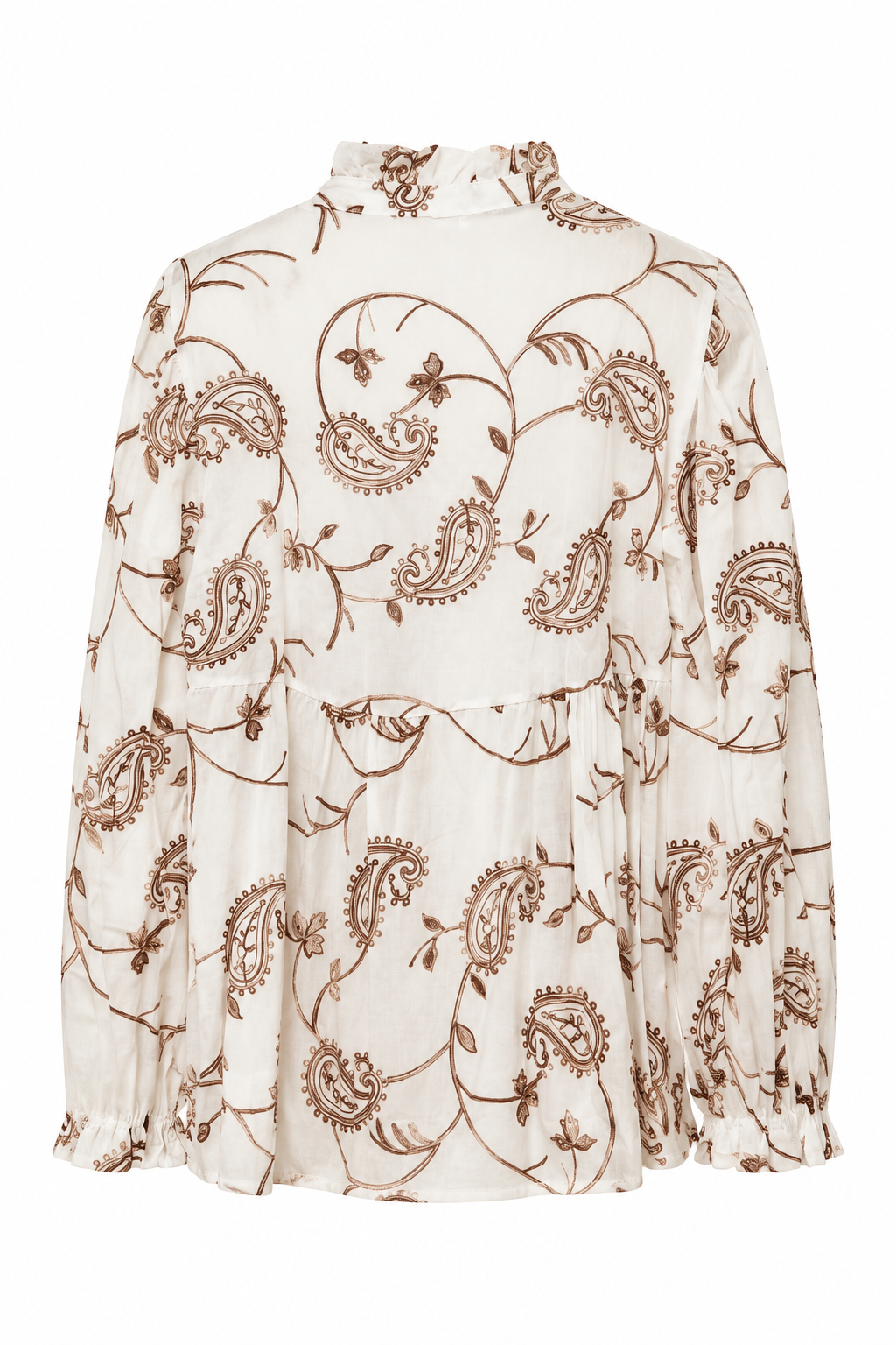 Camicia con Ricami Paisley