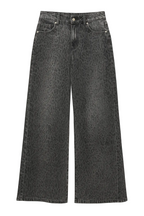 JEANS WIDE LEOPARD