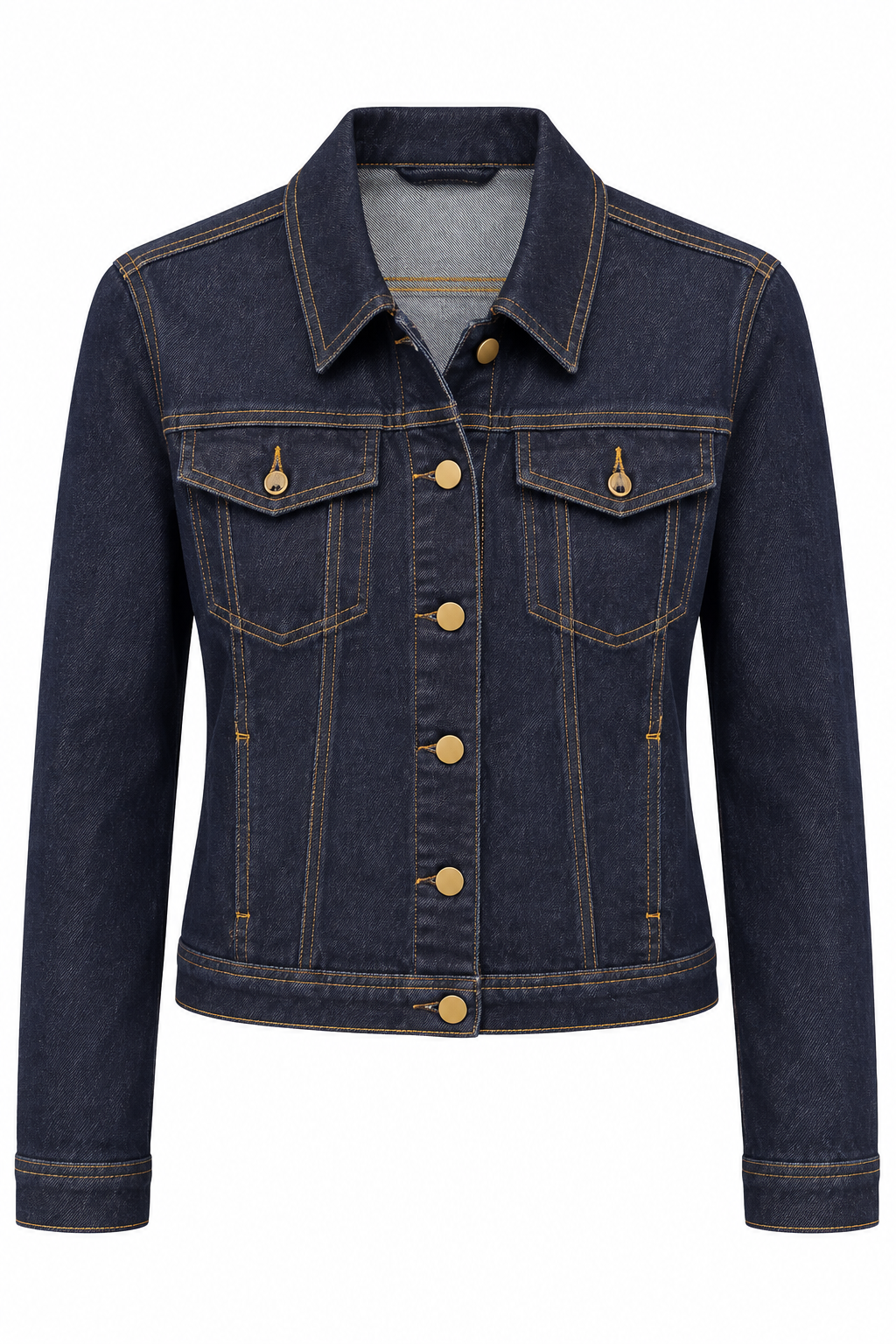 Giacca in Denim Indaco Scuro