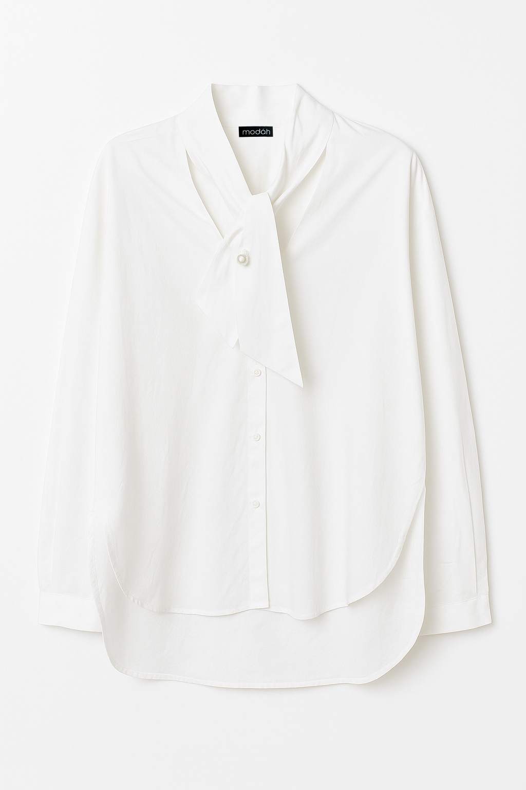 CAMICIA FIOCCO PERLINO