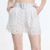 SHORTS SANGALLO CUORE SM BIANCO