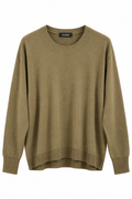 Maglione Girocollo Oversize in Maglia