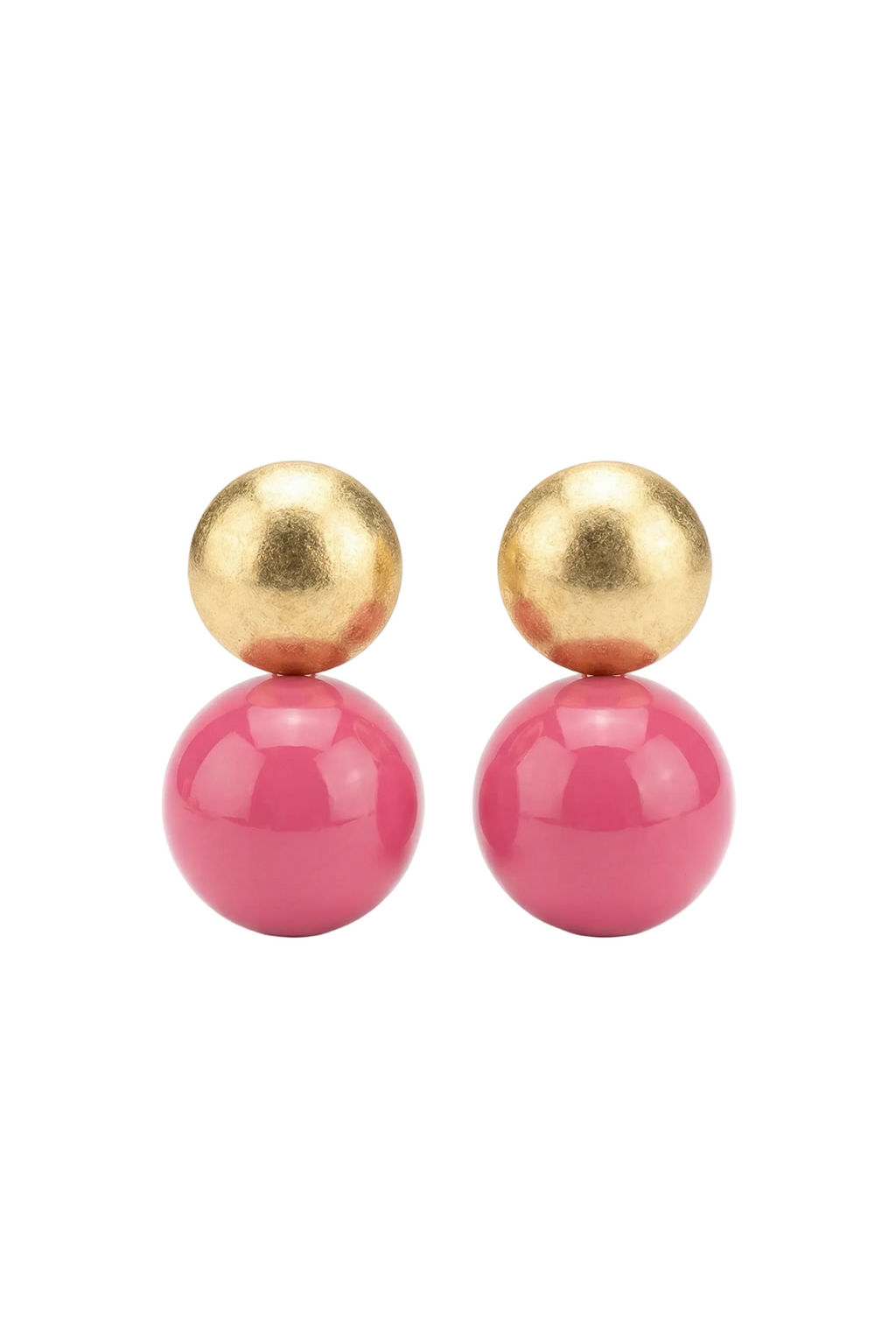 Orecchini con Sfere Venate