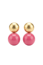 Orecchini con Sfere Venate