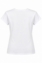 T-Shirt Bianca con Stampa