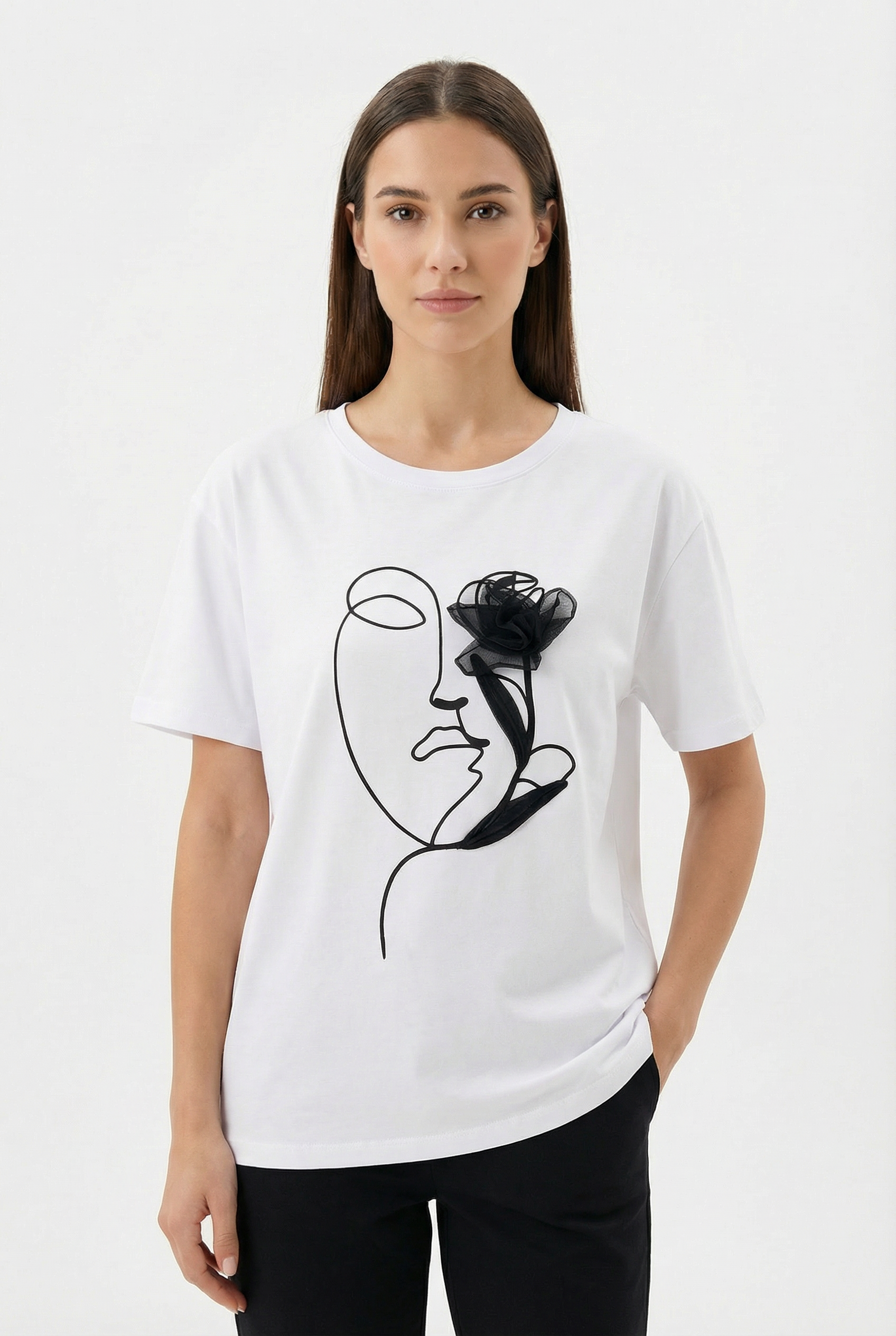 T-shirt Line Art Muse