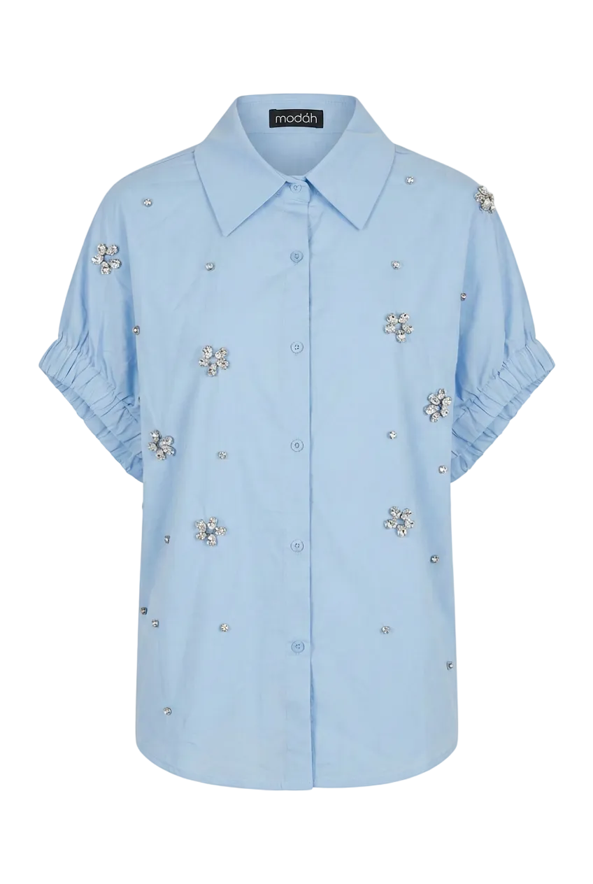 Camicia Crystal Bloom