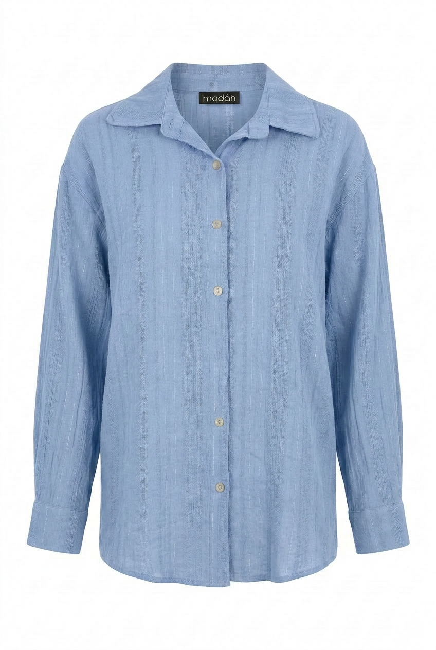 Camicia Oversize in Cotone