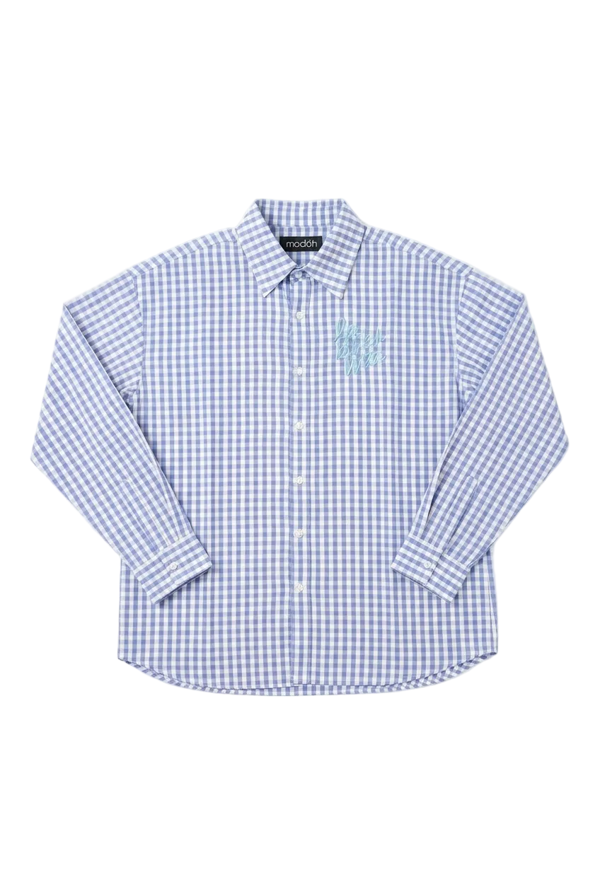 Camicia a Quadri con Stampa