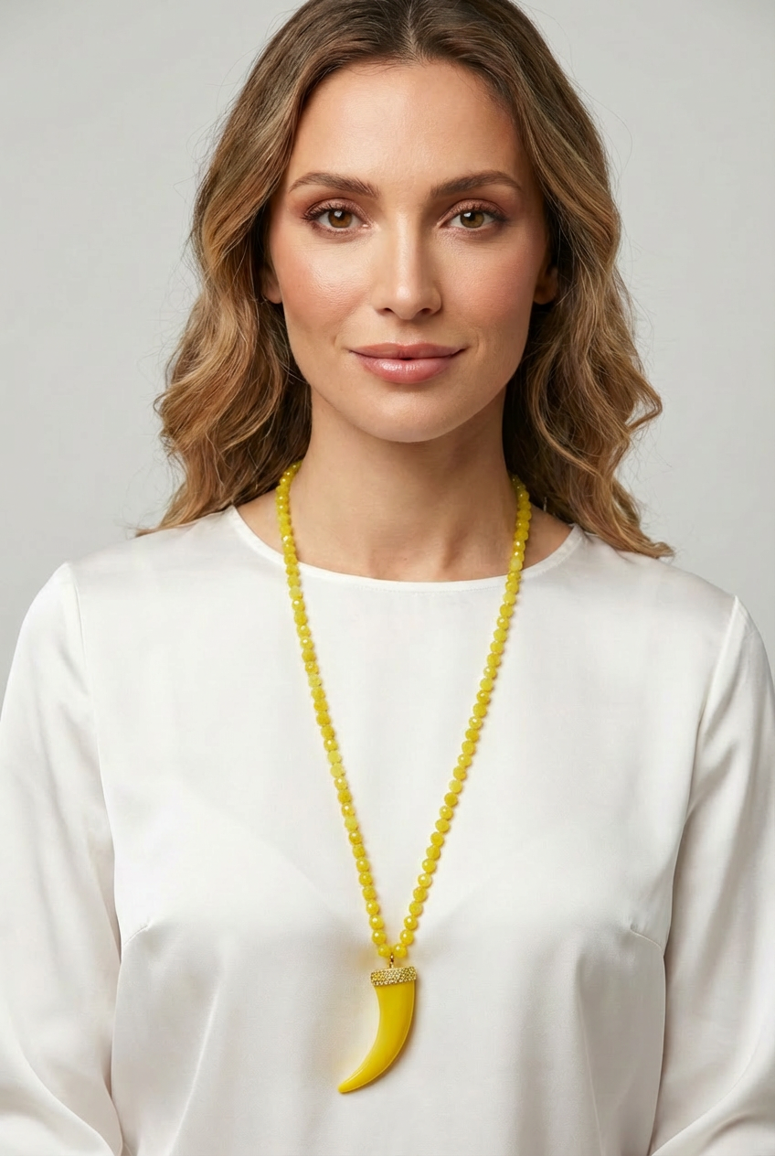 Collana Amulet Sky con pendente a Corno