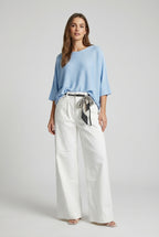 Maglia Oversize a Maniche Corte