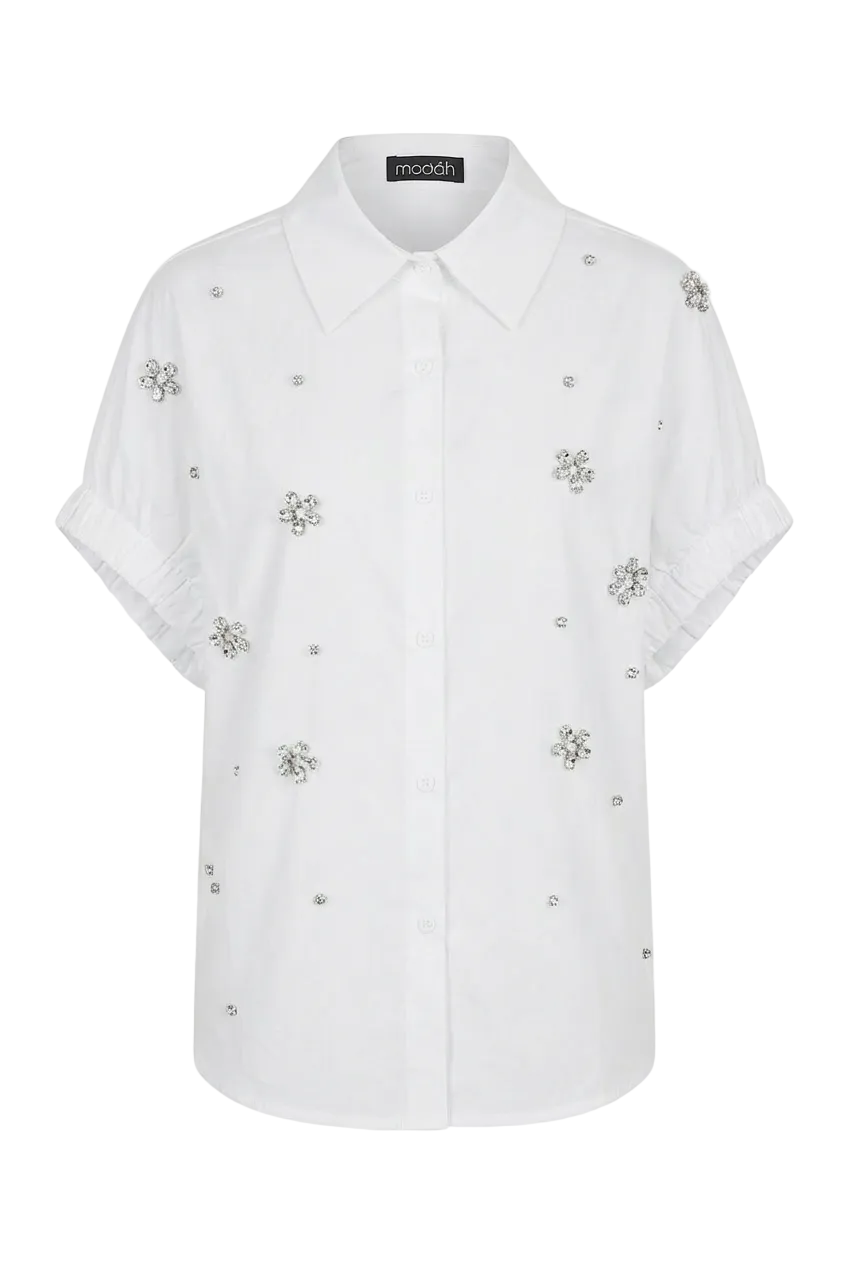 Camicia Crystal Bloom
