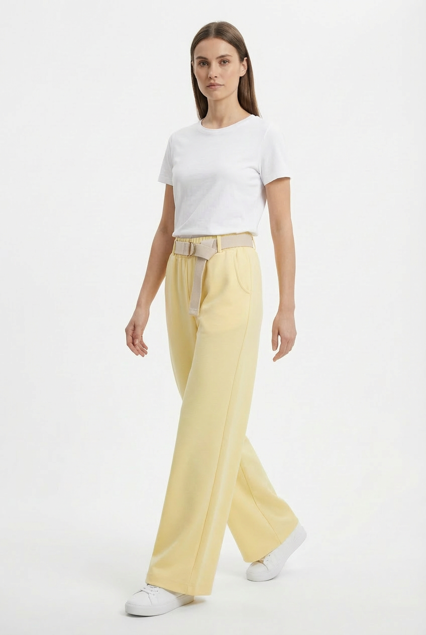 Pantalone in felpa con cintura