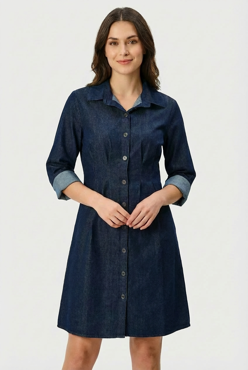 Abito Chemisier in Denim