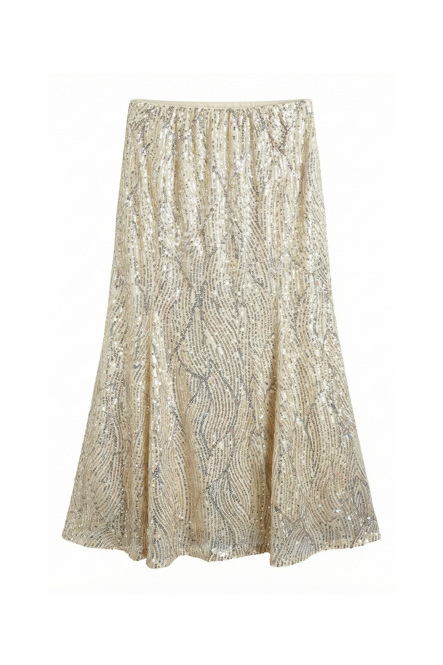 GONNA LUNGA CON PAILLETTES