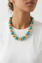 Collana con Sfere Venate