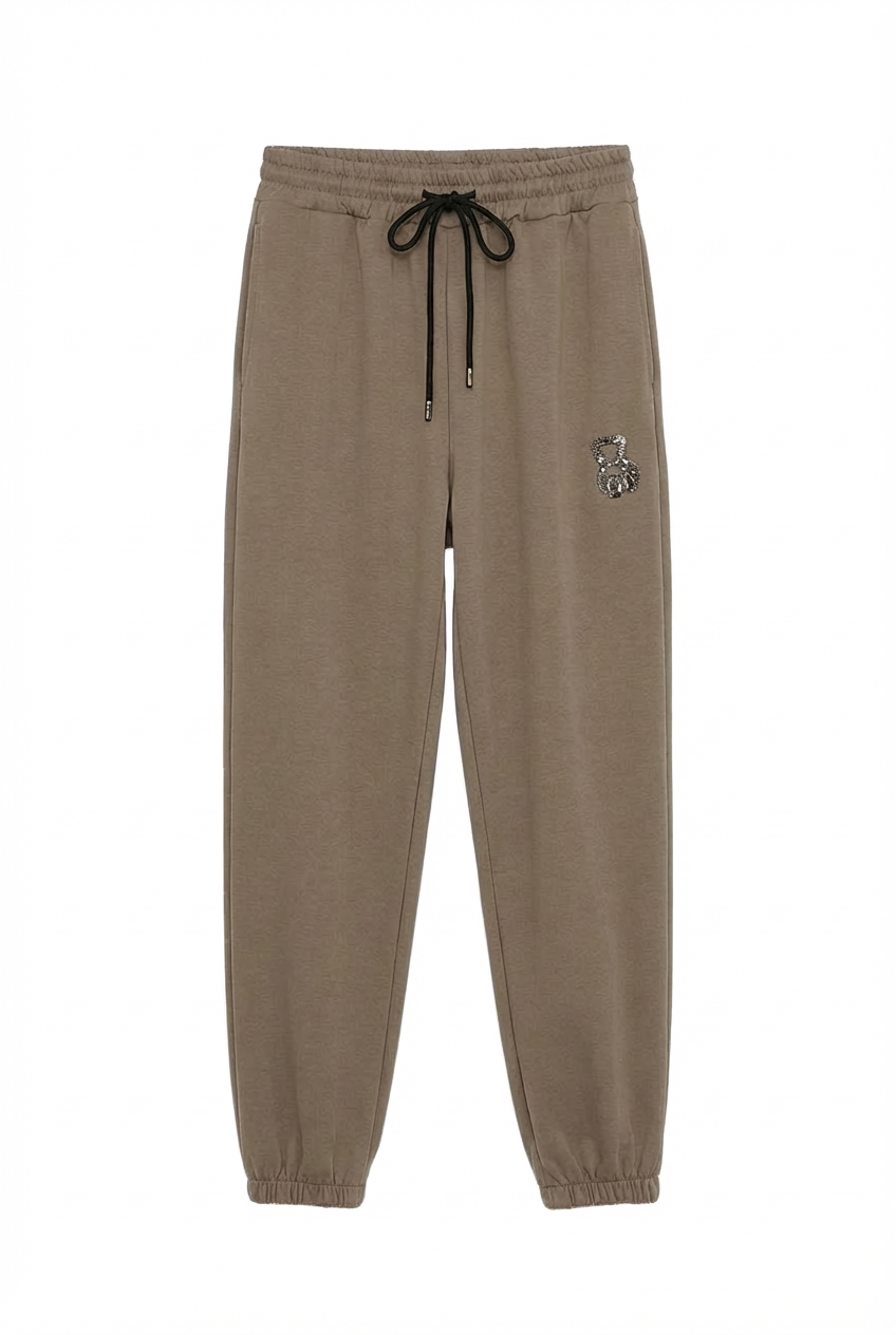 Jogger con Dettaglio Orsetto