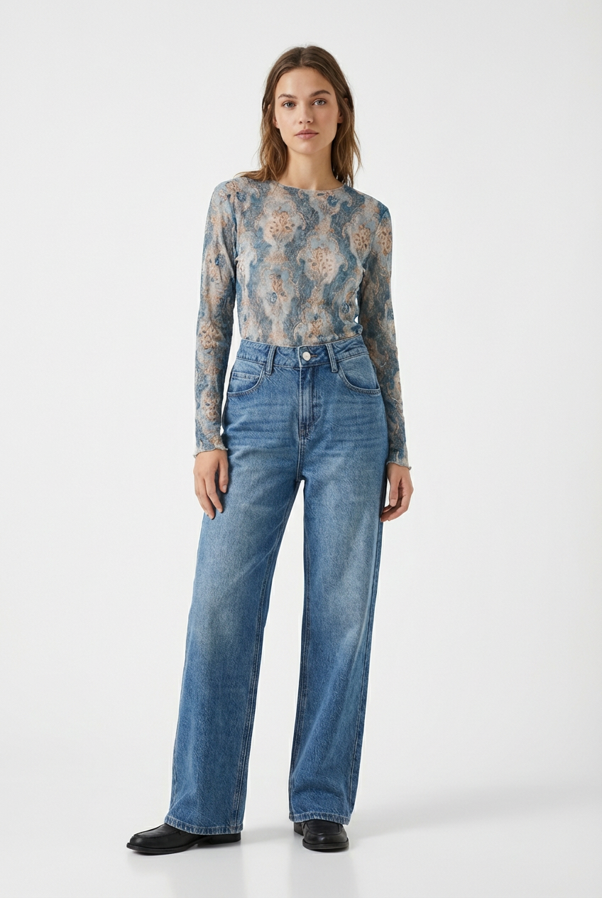 Jeans Essential Blue a Vita Media
