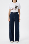 Jeans a Gamba Larga
