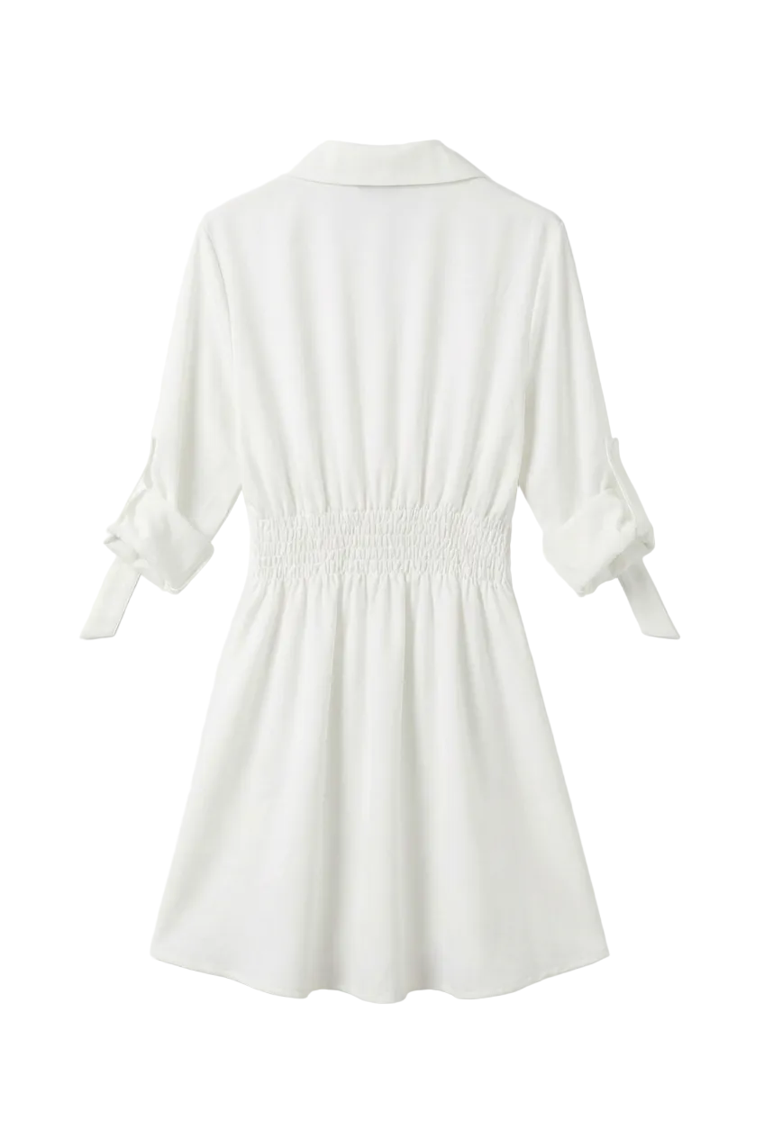Abito Chemisier Bianco