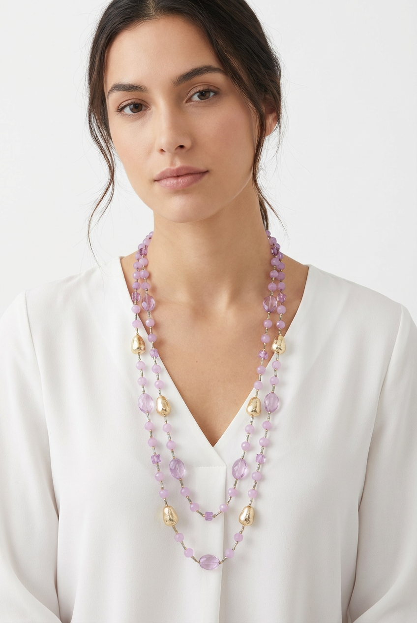 Collana Riflessi di Lavanda