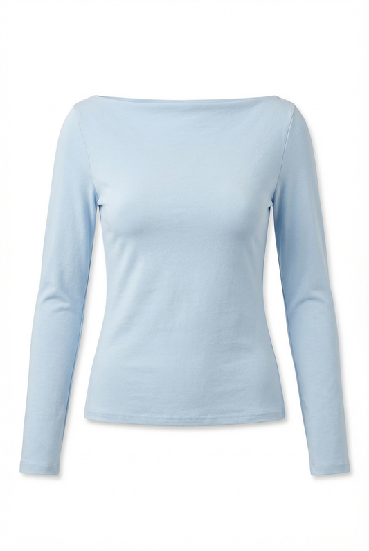 Maglietta a maniche lunghe essenziale