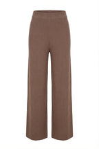 Pantaloni Wide-Leg in Maglia