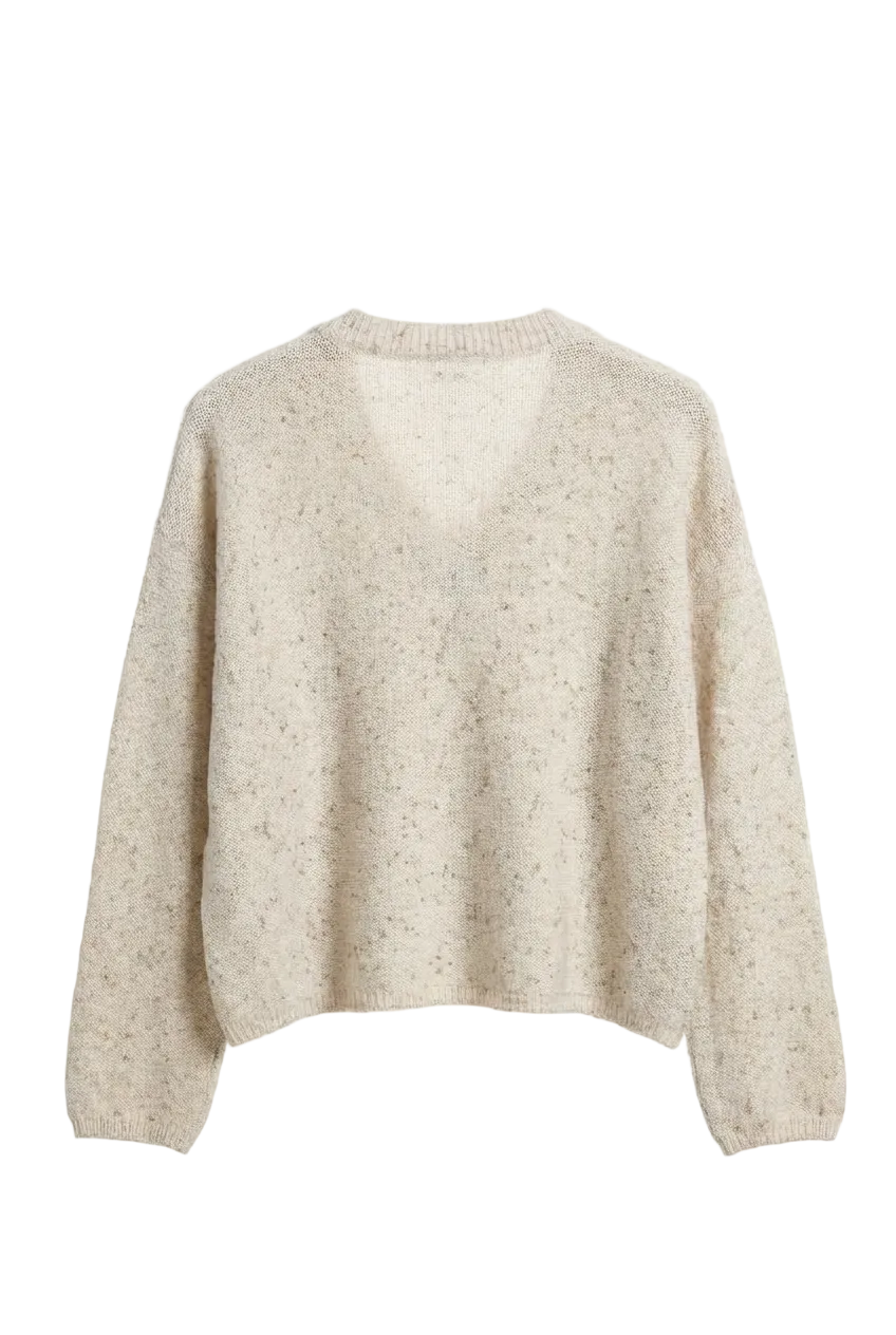 Maglione in Maglia Melange