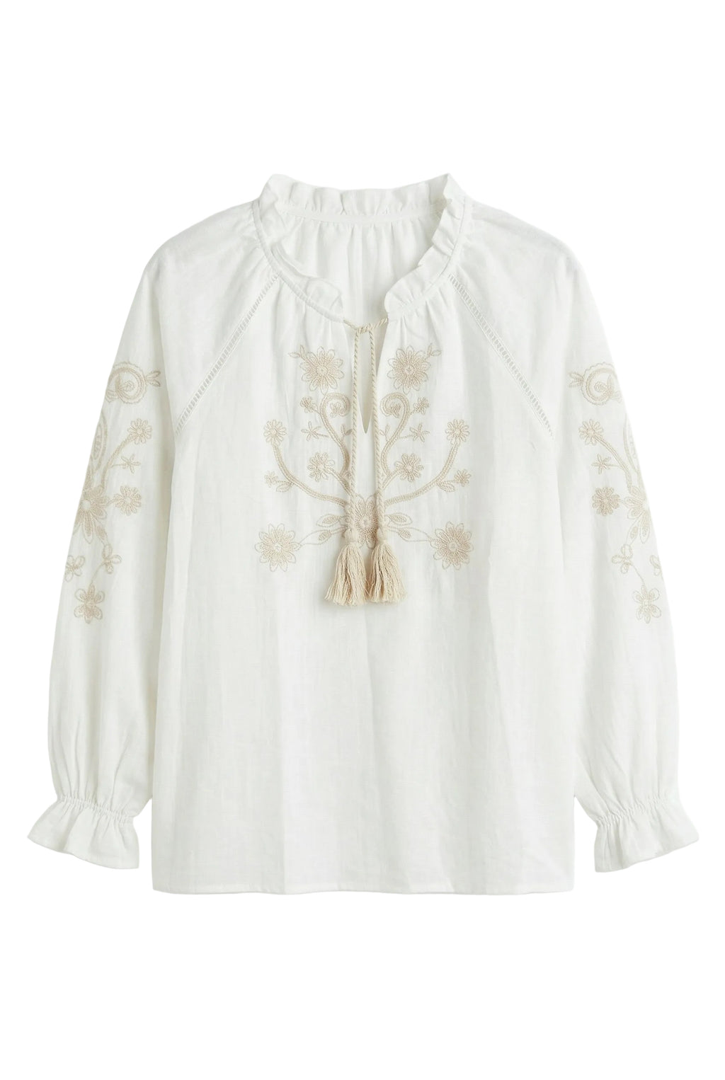Camicia Ricamata in Stile Boho