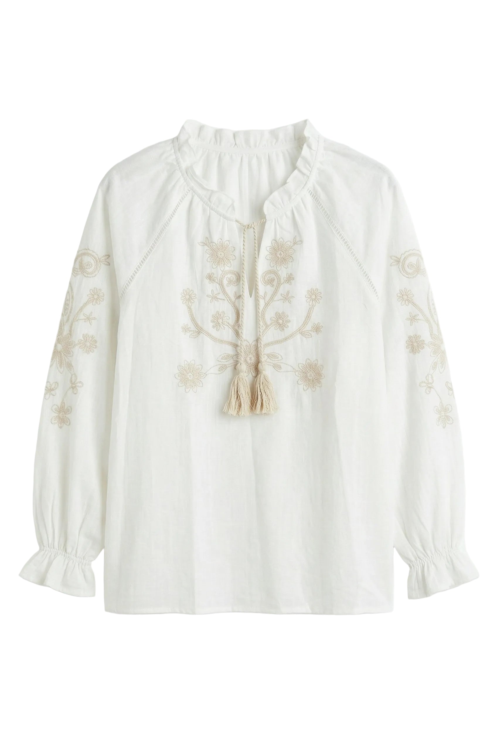 Camicia Ricamata in Stile Boho