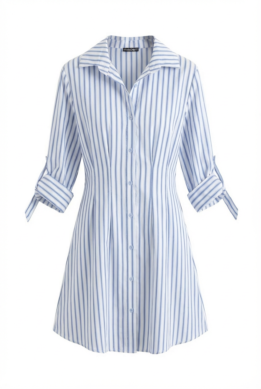 Vestito Chemisier a Righe