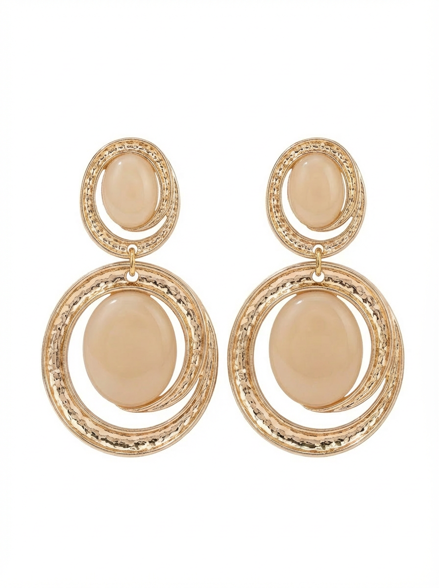 Orecchini Aura a Doppio Cerchio