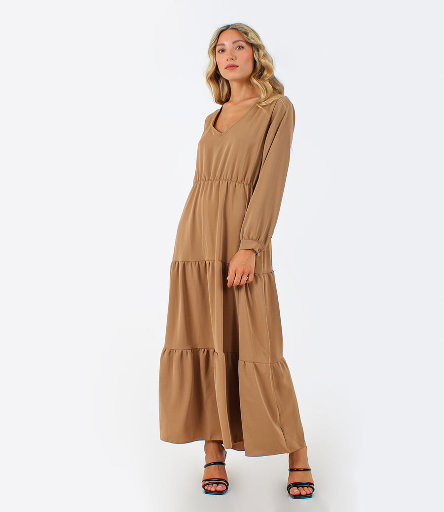 ABITO FLUID SM CAMEL