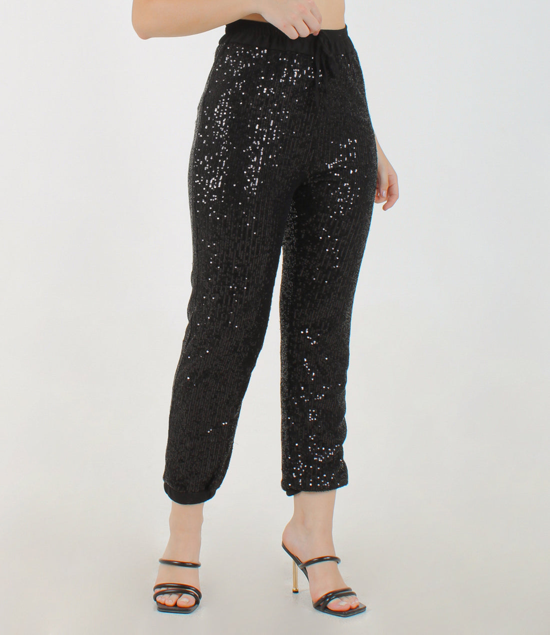 PANTALONE SHINE LXL NERO