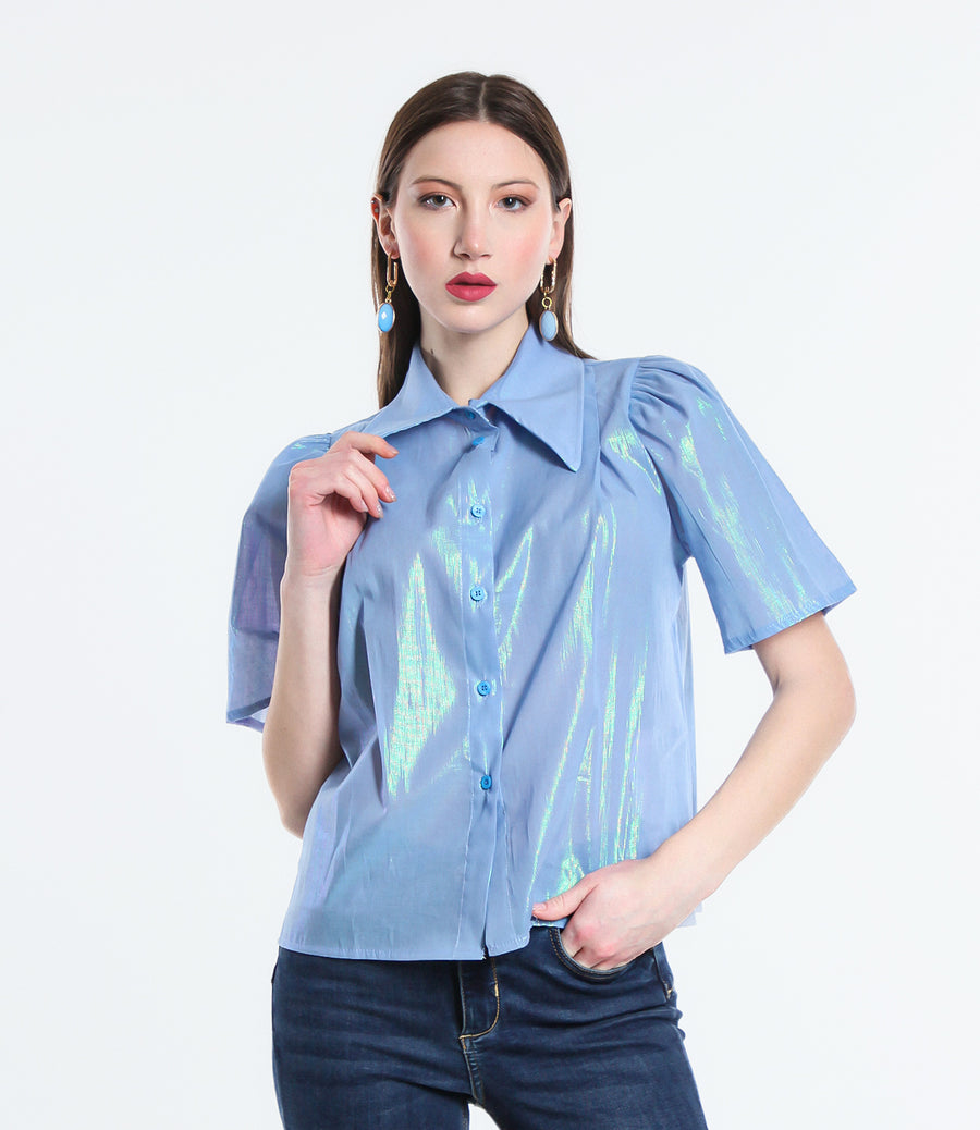 CAMICIA SHINE M CELESTE