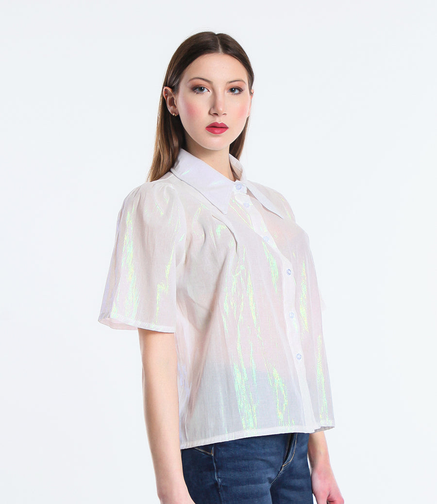 CAMICIA SHINE M BIANCO