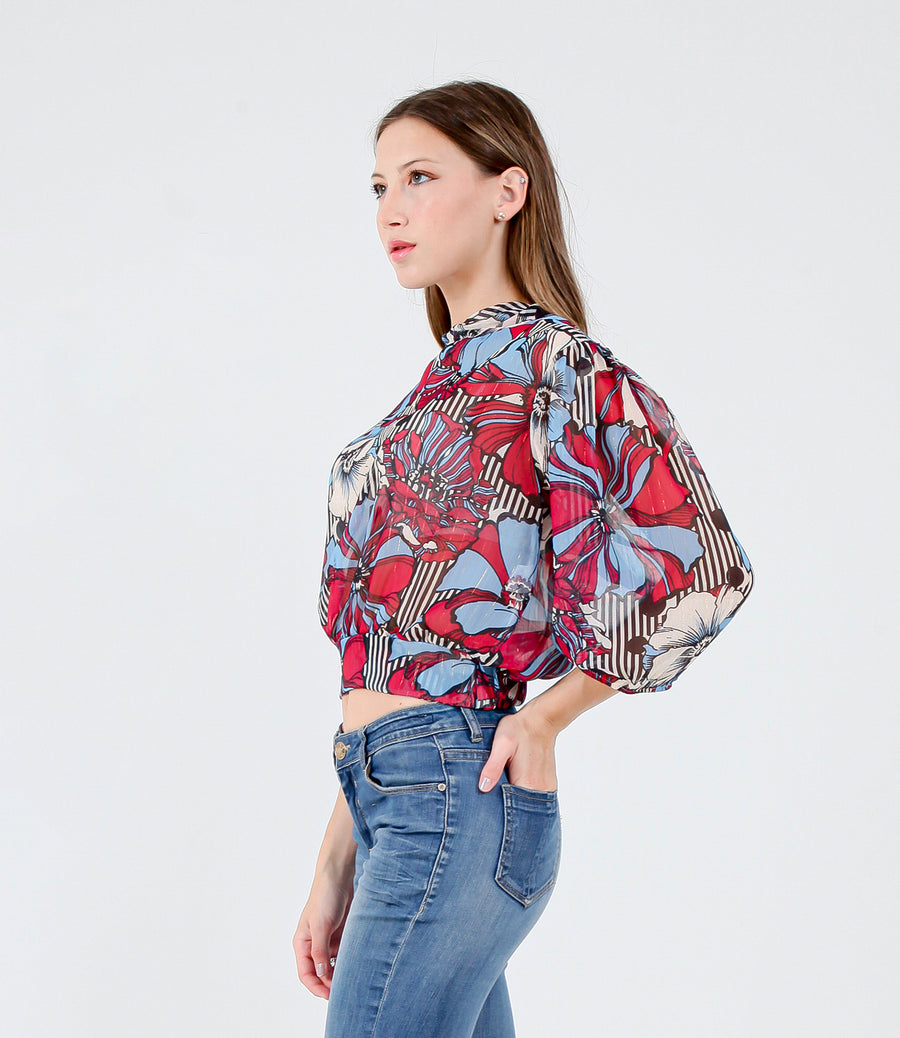 BLUSA BOUQUET LXL INDIA