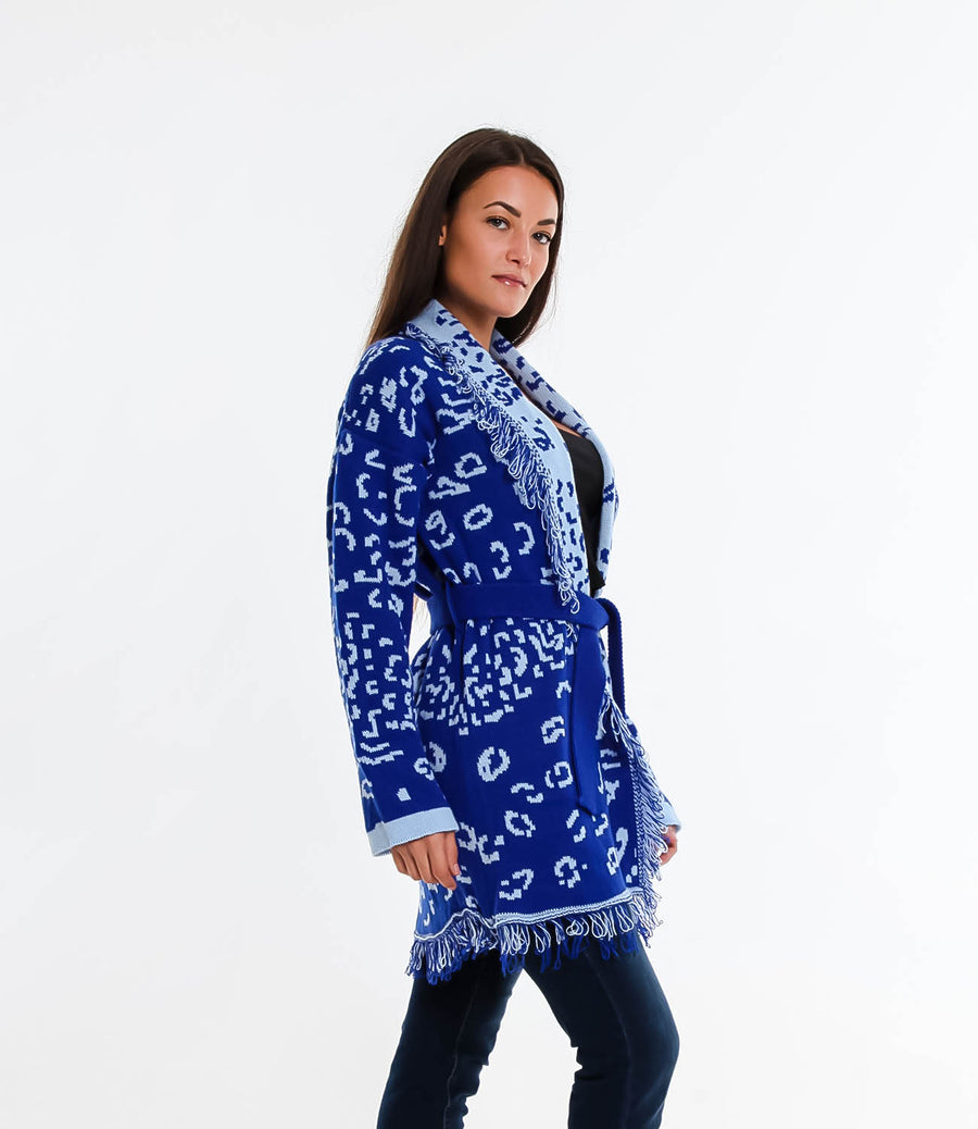 CARDIGAN ANIMALIER
