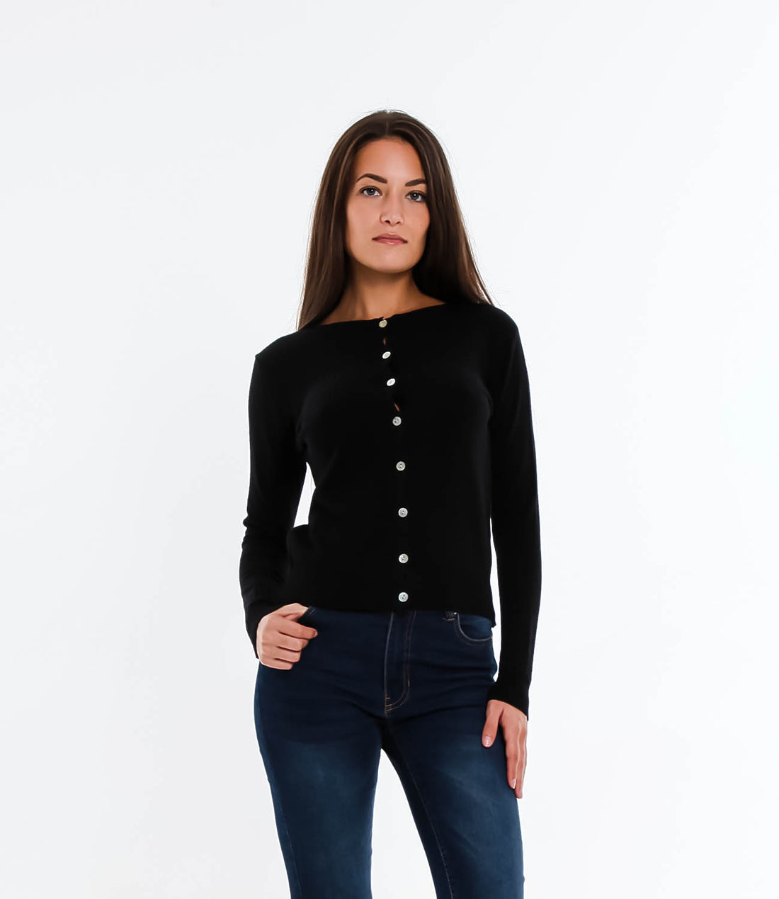 BASIK CARDIGAN SM NERO