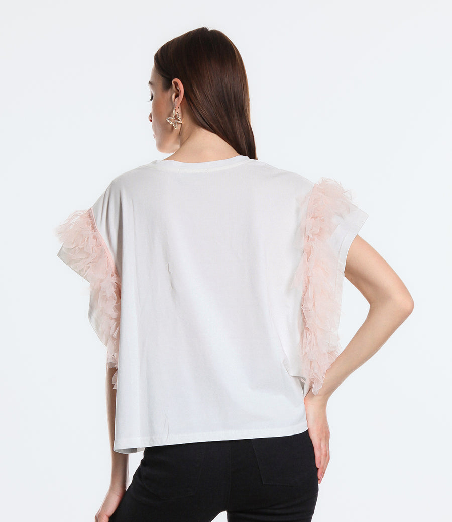 T-SHIRT TULLE