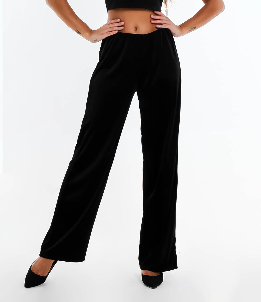 PANTALONE CINIGLIA SM NERO