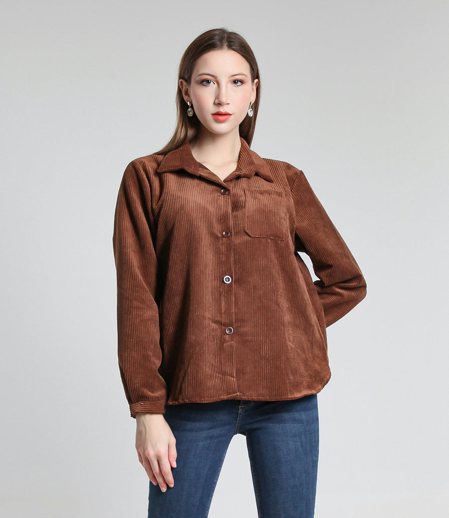 CAMICIA VELVET LXL CAFFE'
