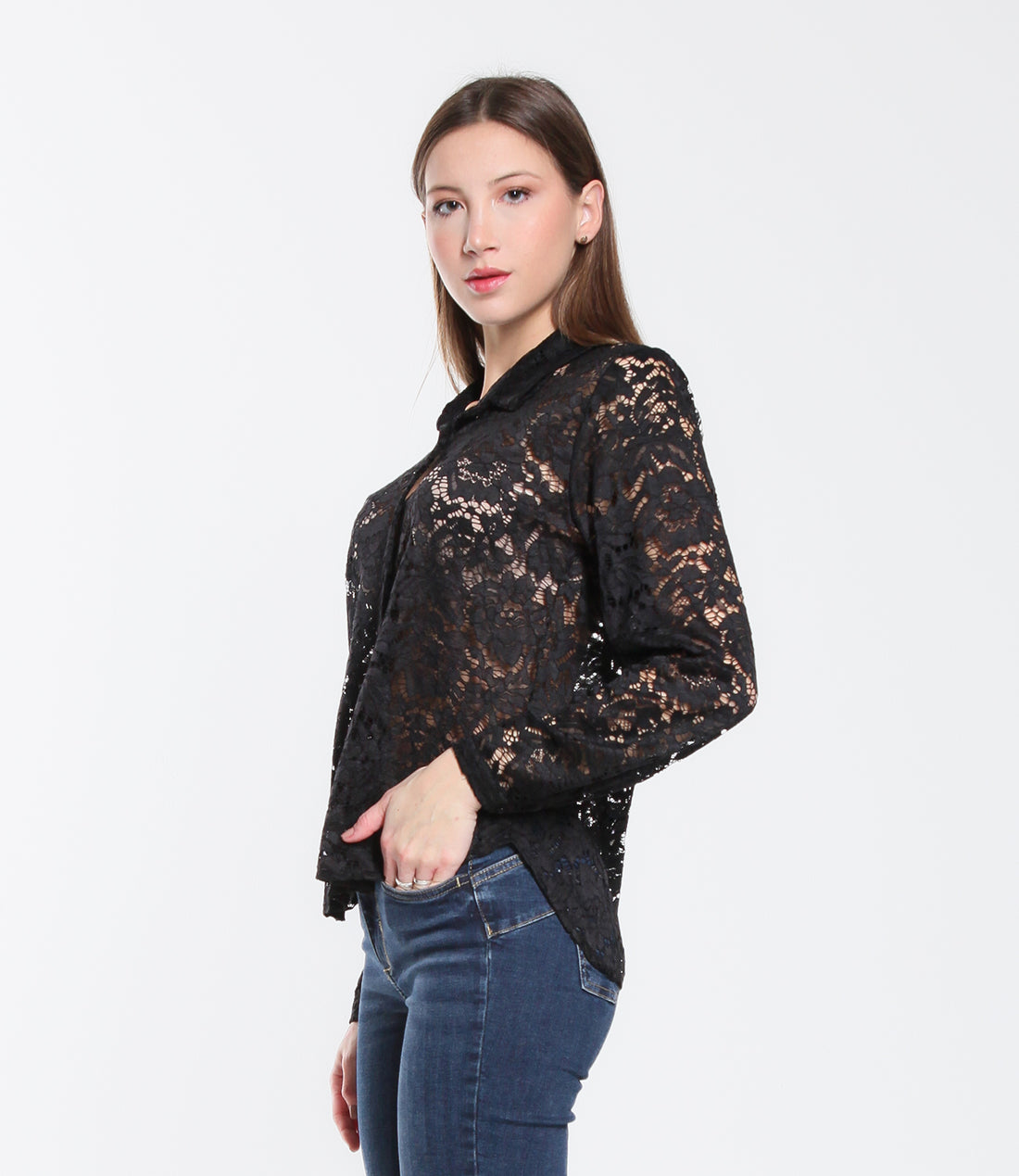 CAMICIA PIZZO
