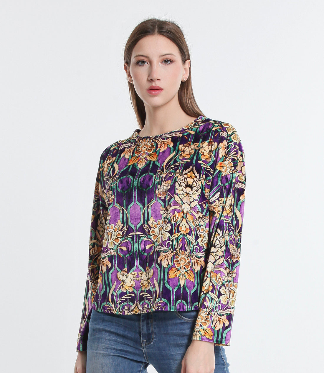 MAGLIA DAMIAN ONE SM VIOLA