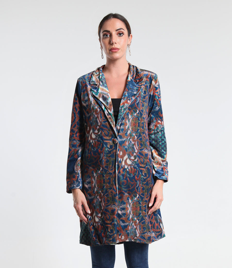 GIACCA IRLANDA SM BLU