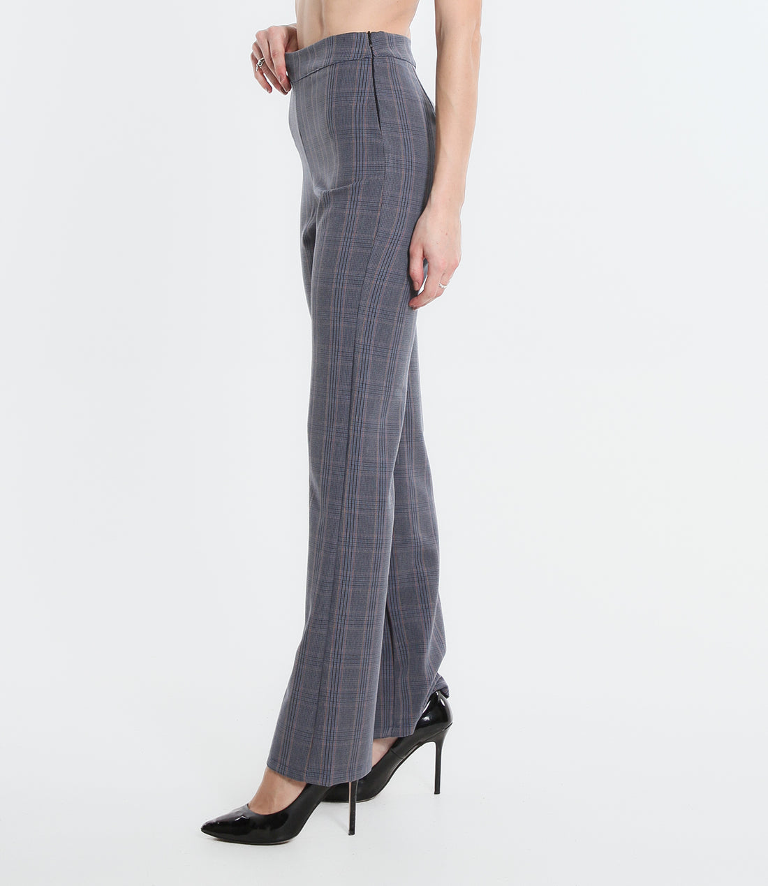 PANTALONE PRINCIPE DI GALLES L BLU